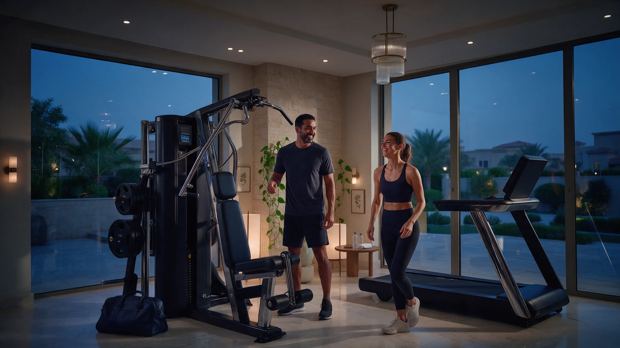 Premium fitness space in Saudi Arabia