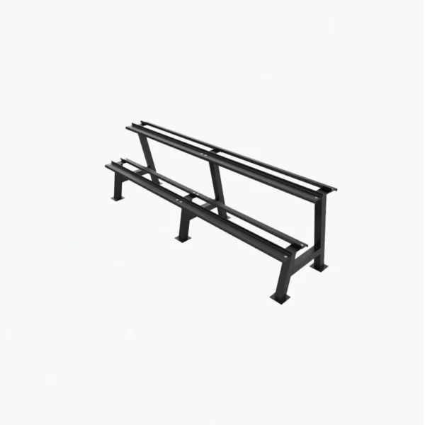 2 Tier Dumbbell Storage Rack Stair Type