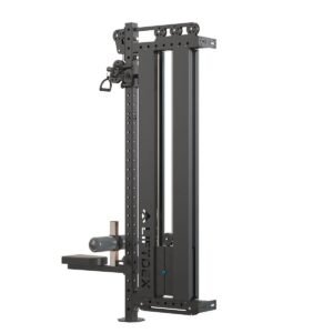 Wall Mounted Single Cable Column Machine with Seat